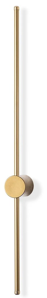 Nástenné LED svietidlo Meč II zlaté