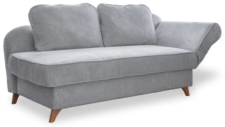 Svetlosivá menčestrová leňoška (pravý roh) Chic Charlotte – Miuform