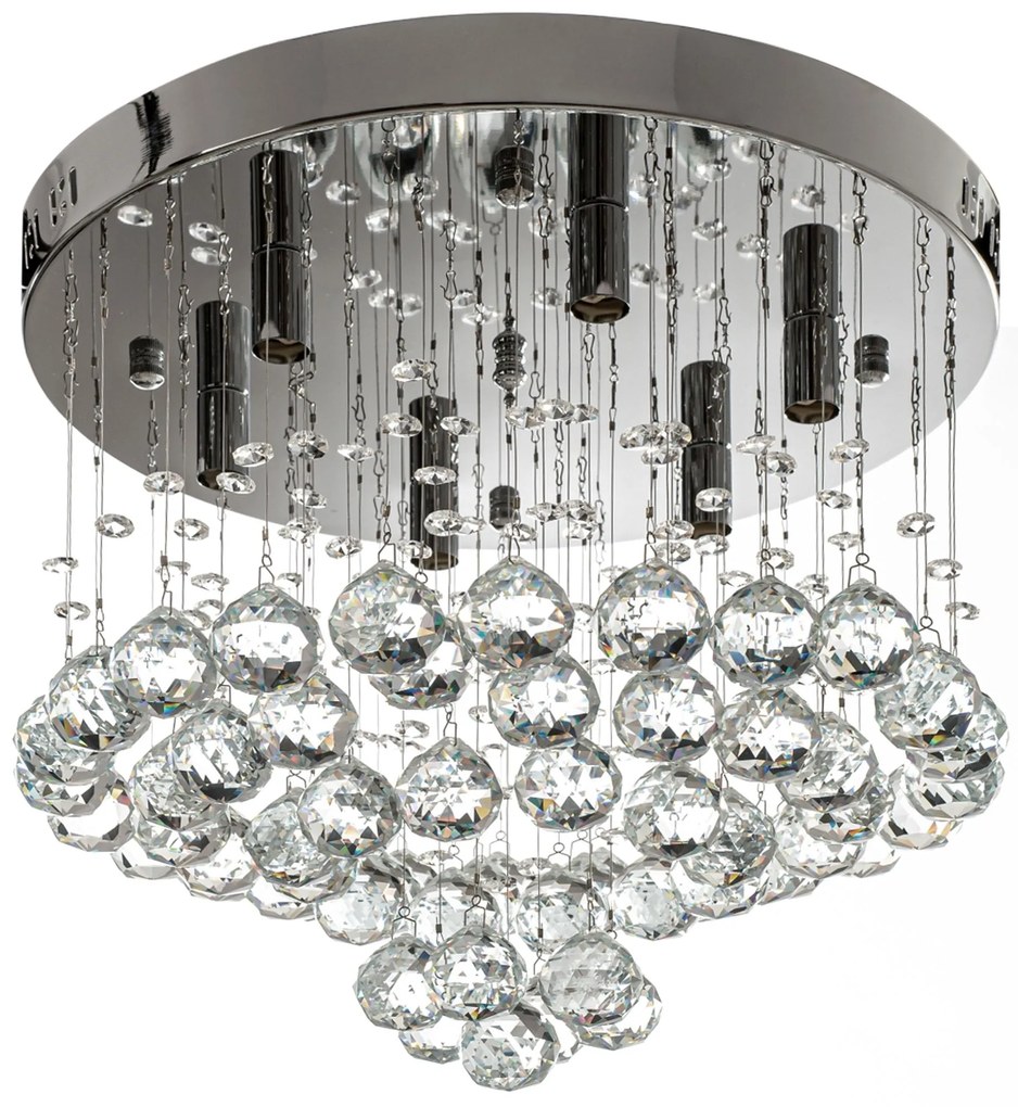 Toolight - Stropná lampa 6xG9 25W APP786-6C, chrómová, OSW-05037