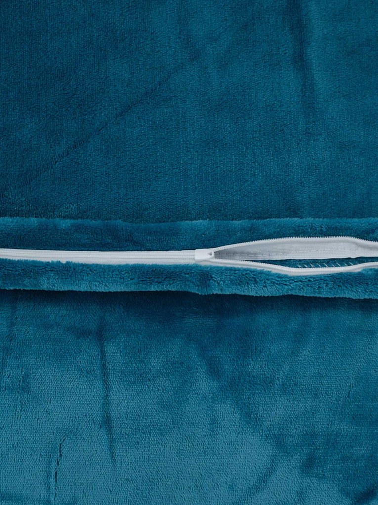 Francúzske obliečky mikroplyš Exclusive – Laura petrolejová 220 × 200 cm, 2ks 70 x 90 cm