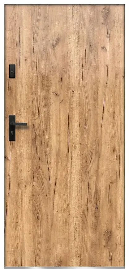 Dvere vchodové Artemida P55 90L Dub Sonoma