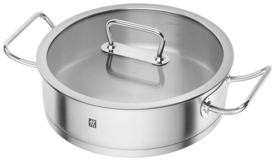 Zwilling Pro servírovacia panvica s vekom 28 cm/4,3 l, 65127-280