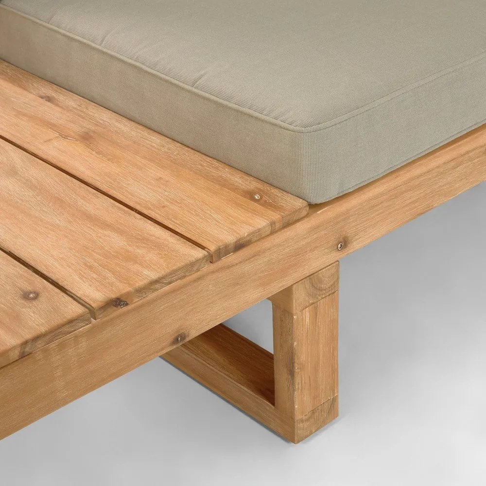 Set záhradného nábytku z akáciového dreva Kave Home Flaviina
