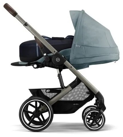 CYBEX športový kočík Balios S Lux - sky blue (silver frame)
