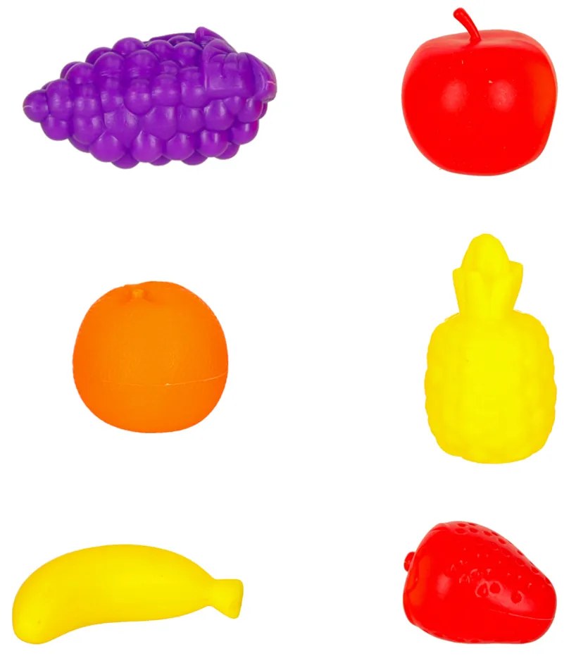 KIK Detský piknikový kôš - hračka set s ovocnými džúsmi, nápojmi a jedlom, 3+, bez batérií