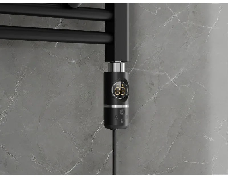 Mexen FA-I, elektrická vykurovacia tyč s termostatom 900W, čierna, W952-0900-70