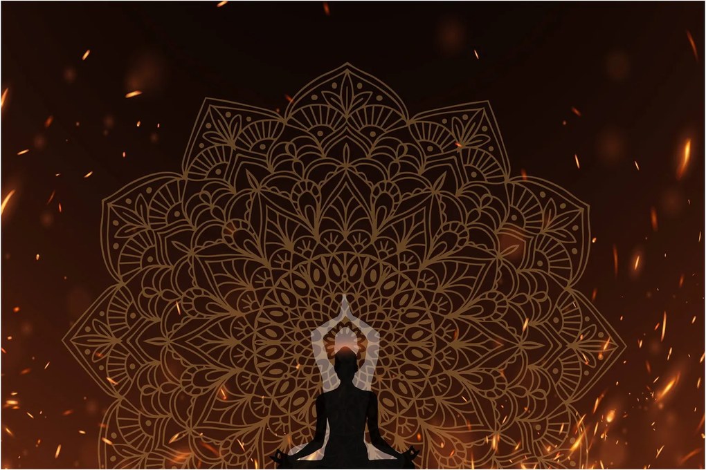Obraz - Meditácia (90x60 cm)
