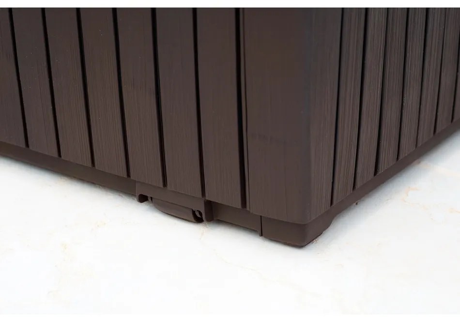 KETER SPRINGWOOD Storage záhradný úložný box, 305 l, hnedá 17202378