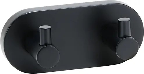 Bemeta Design DARK: Vešiak, s 2 háčikmi - 104405200