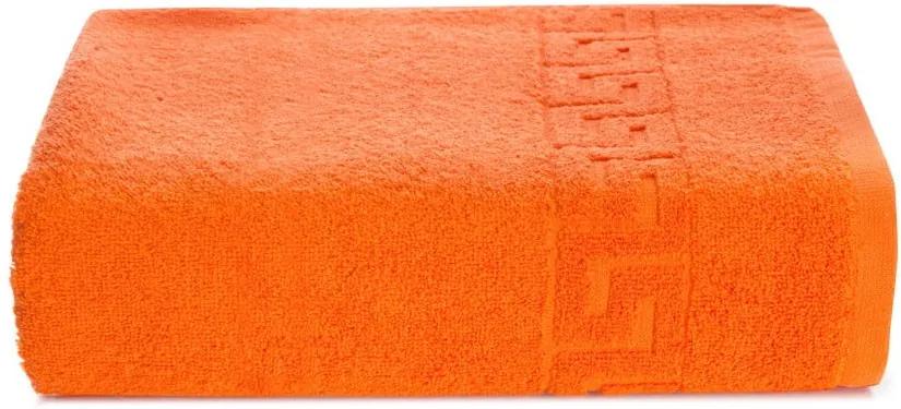 Oranžový bavlnený uterák Kate Louise Pauline, 50 × 90 cm