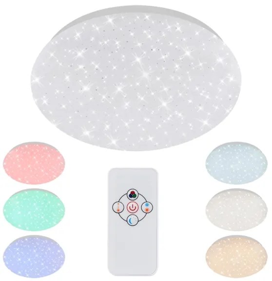 Brilo - LED RGBW Stmievateľné stropné svietidlo STARRY SKY LED/10W/230V + DO