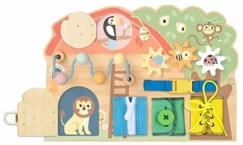 2Kids Toys Activity board Domček so zvieratkami