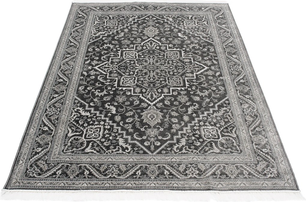 TA Koberec Isphahan 84412/68 antracit Rozmer: 80x220 cm