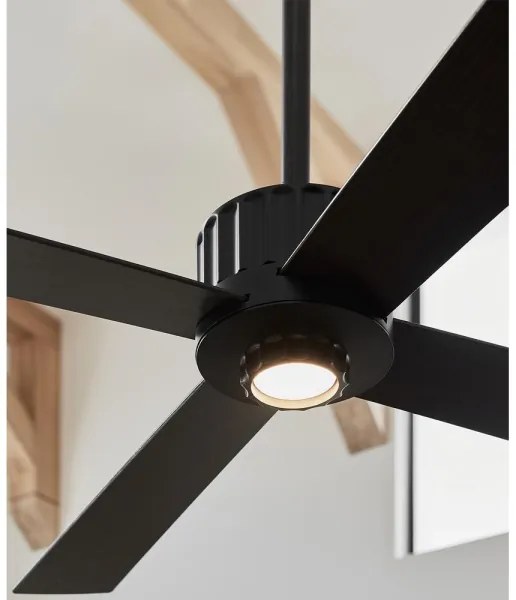 Lucci air 213170 - LED Stropný ventilátor NEWPORT wenge/hnedá + diaľkové ovládanie