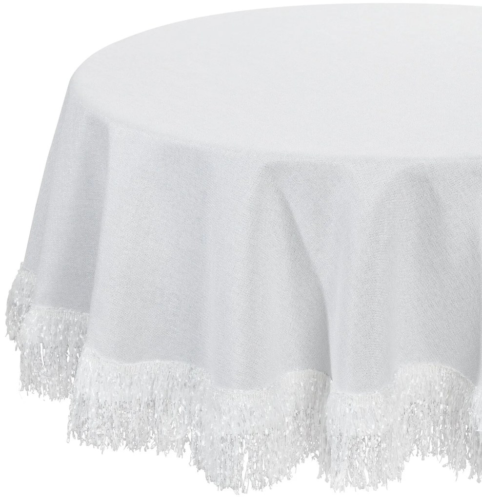 EUROFIRANY OBRUS TINA (FI) 150 CM BIELY