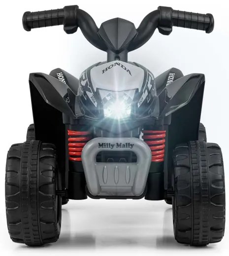 Elektrická štvorkolka HONDA ATV čierna