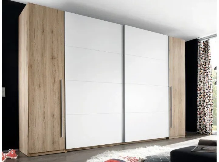 Šatní skříň Mediwa 73 315 cm dub Artisan/bílá