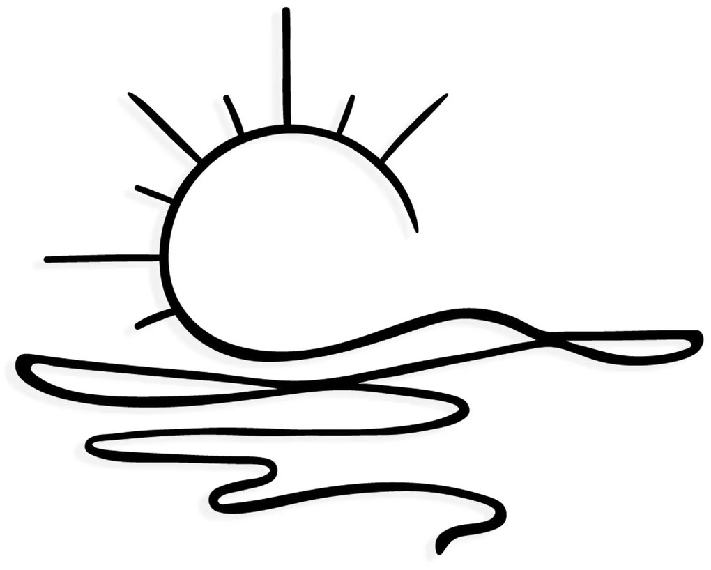 Nástenná dekorácia Alborada čierna