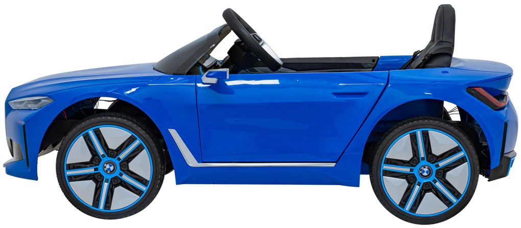 BMW i4 auto na batérie pre deti modré + diaľkové ovládanie