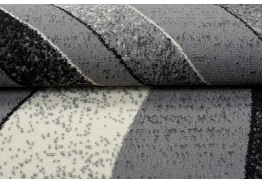 Kusový koberec PP Mel šedý atyp 70x250cm