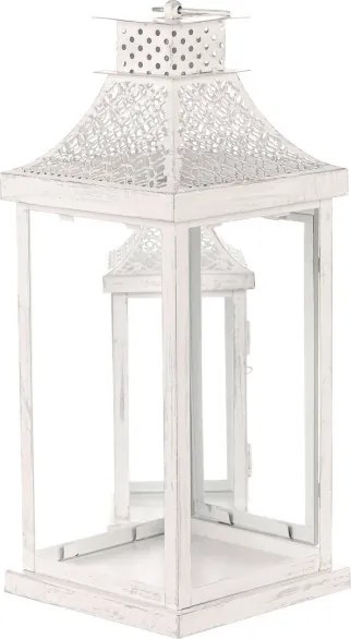 Set dvoch lampášov biely LUC305 (2 ks)