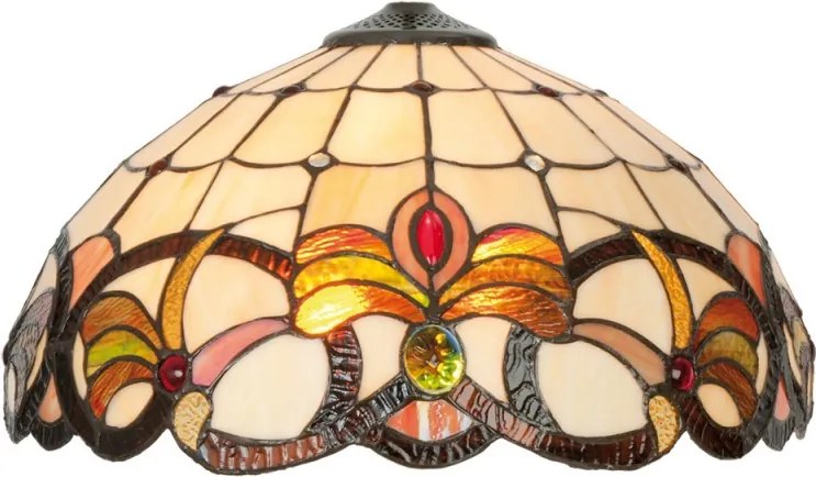 Stojaca lampa Tiffany chain base vitráž CASIOPEA 40*160