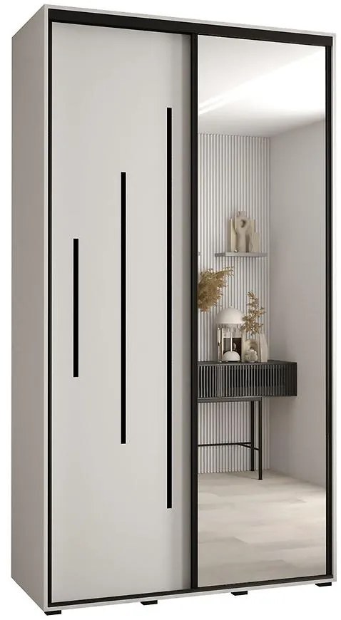 Skriňa 45 Canaris 13 140 biela/čierna