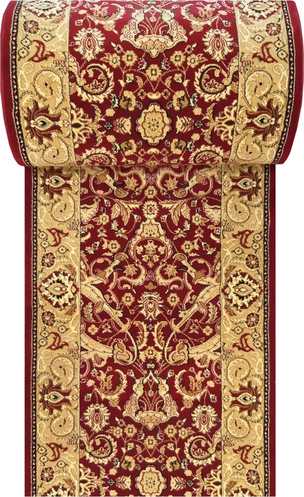 DY Exkluzívny koberec 02 – červený – 60 – 120 cm Rozmer: 70 cm