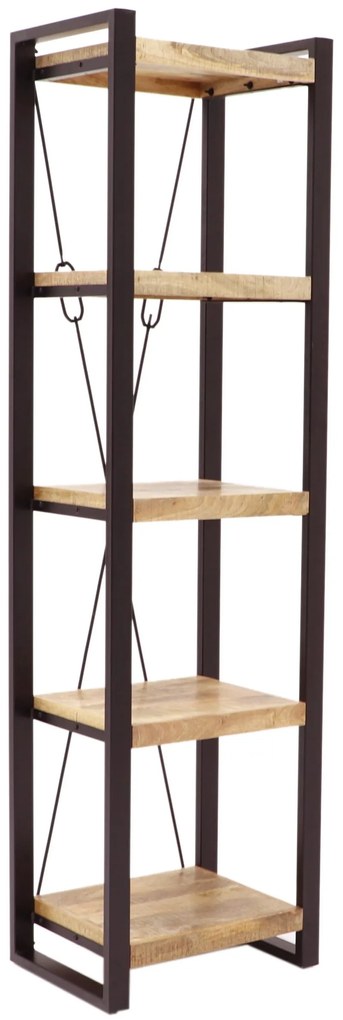 furniture-nabytek.cz - Dřevěná police 60x200x35 z masivu mango