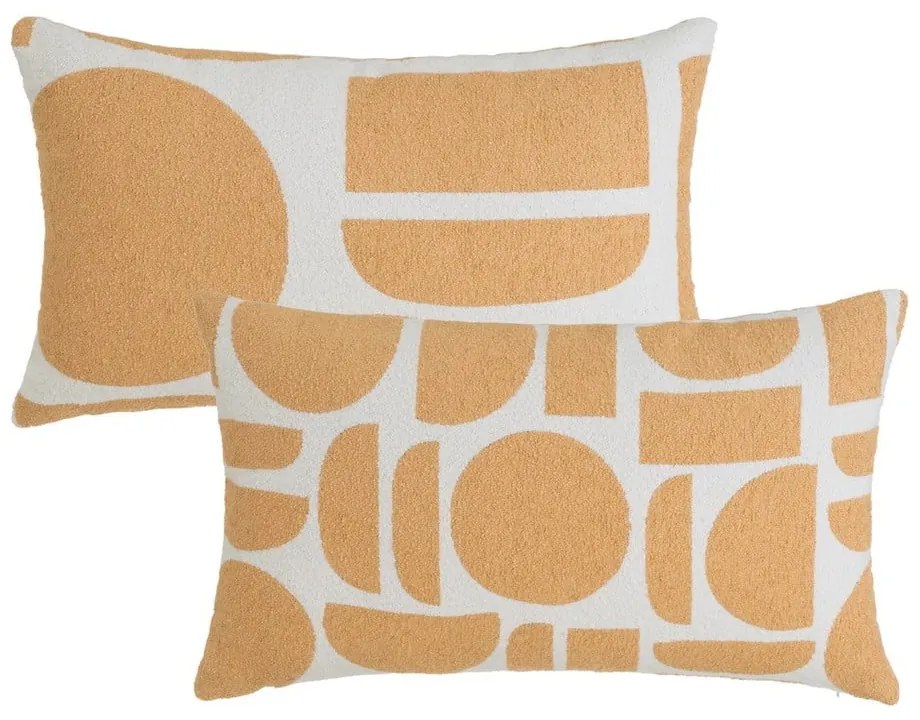 Dekoračné vankúše z materiálu buklé v súprave 2 ks 30x50 cm Mid Century – Casa Selección