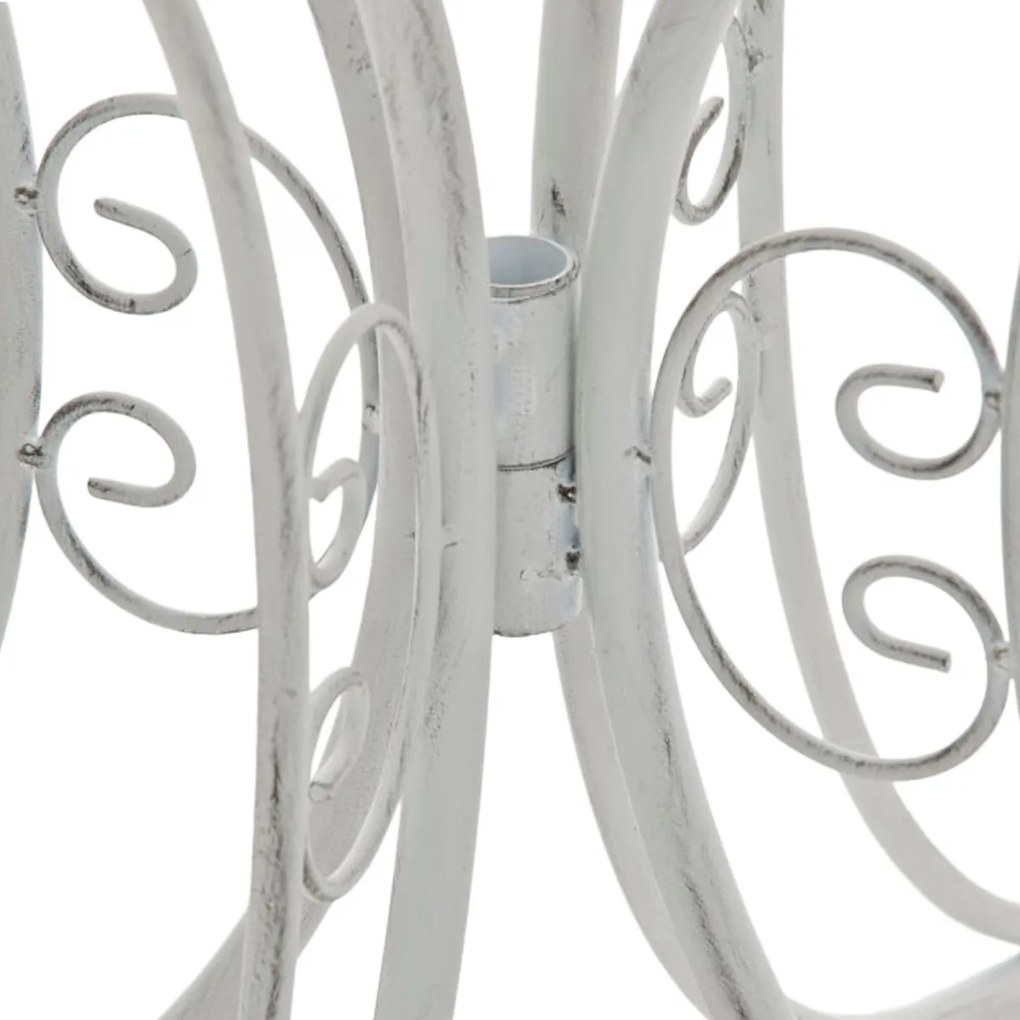 Kovový stôl GS13437402 - Biela antik