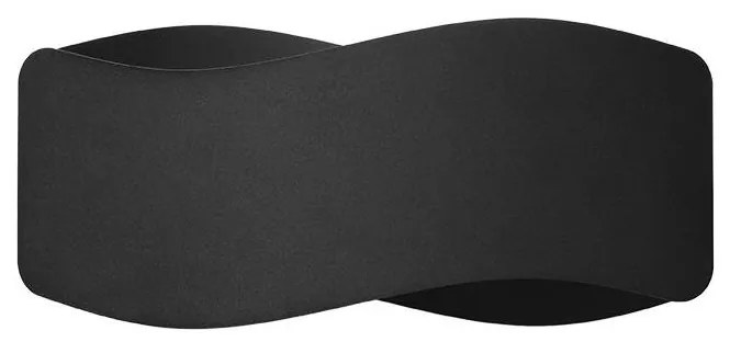 Sollux SL.1019 - Nástenné svietidlo TILA 1xG9/40W/230V 30 cm čierna