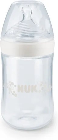 Dojčenská fľaša NUK Nature Sense 260 ml biela