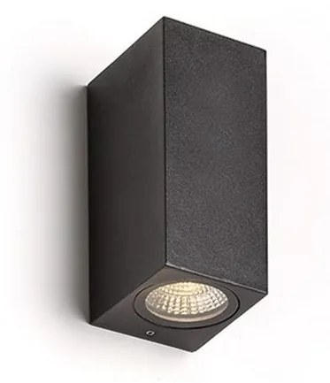 RED - Design Rendl - R12028 - LED Vonkajšie nástenné svietidlo KUBI 2xLED/3W/230V IP54