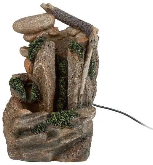 Livarno home Izbová fontána s LED (skala ) (100341803)