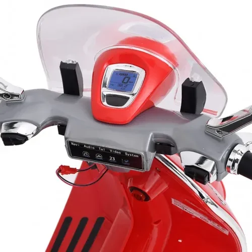 vidaXL Elektrický scooter Vespa GTS300 červený-