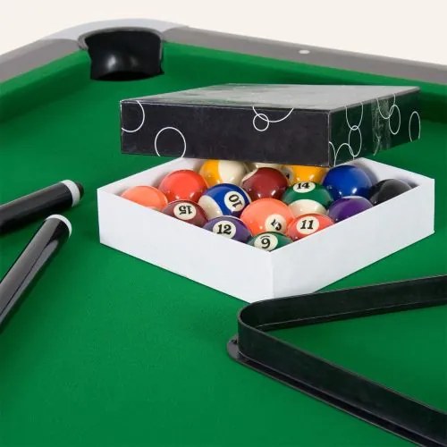 GamesPlanet® 1349 Biliardový stôl pool biliard 8 ft - s vybavením