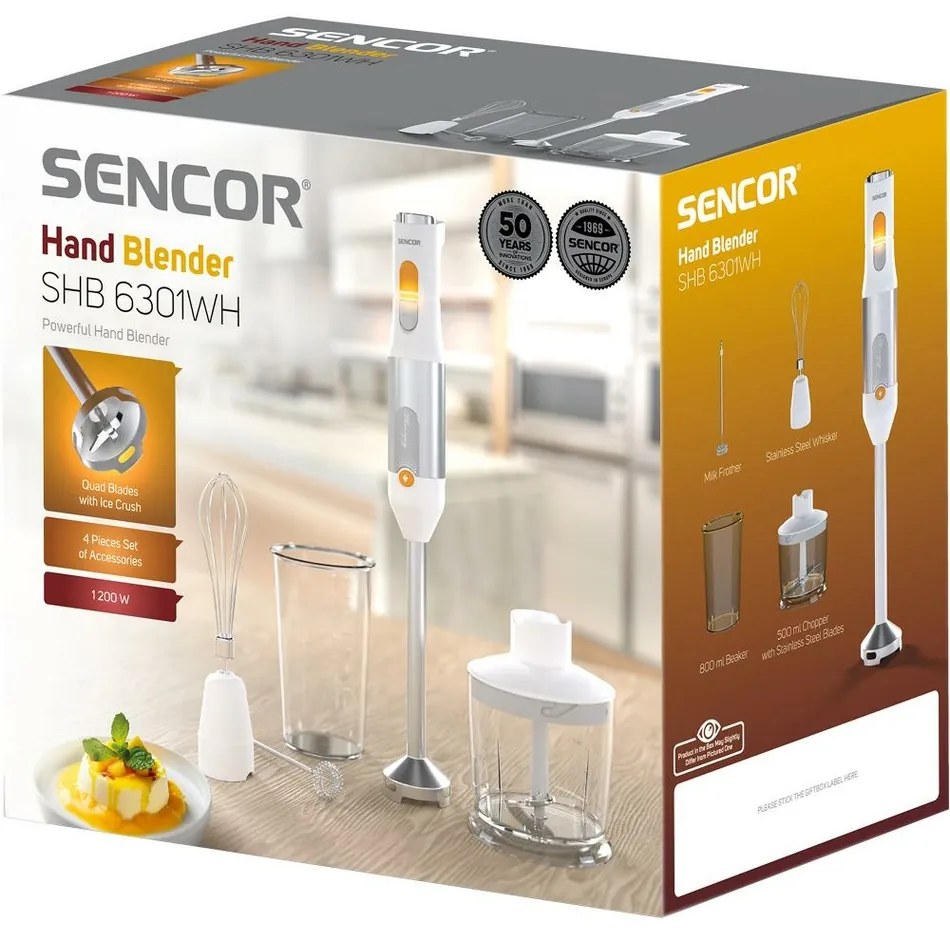 Sencor SHB 6301WH tyčový mixér