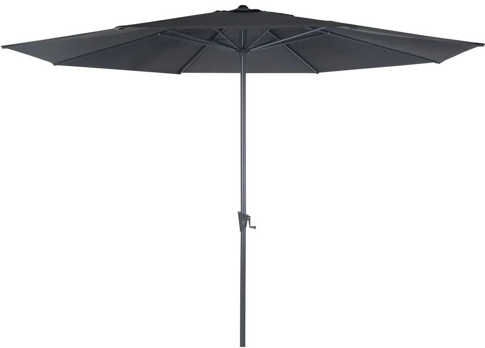 ROJAPLAST Slnečník štandard, 4 m, sivý