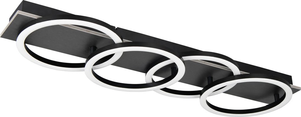 XXXLutz STROPNÉ LED SVIETIDLO, 76/23/8 cm Novel - Interiérové svietidlá - 004024007701