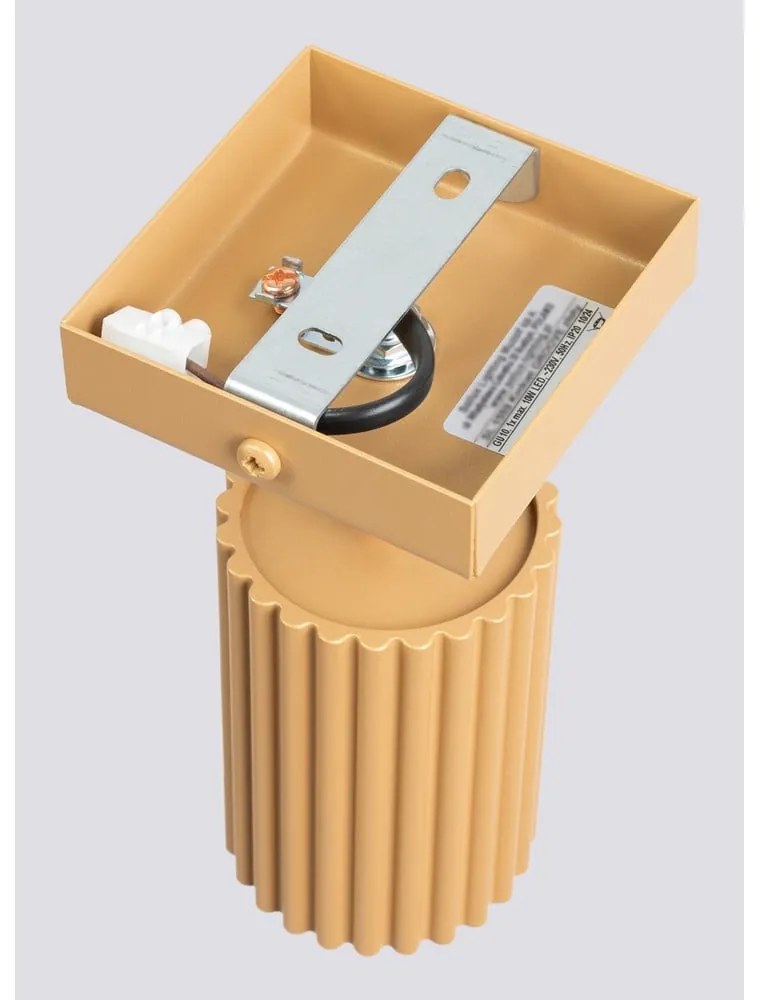 Bodové svietidlo v zlatej farbe 8x16 cm Gleam – Sollux