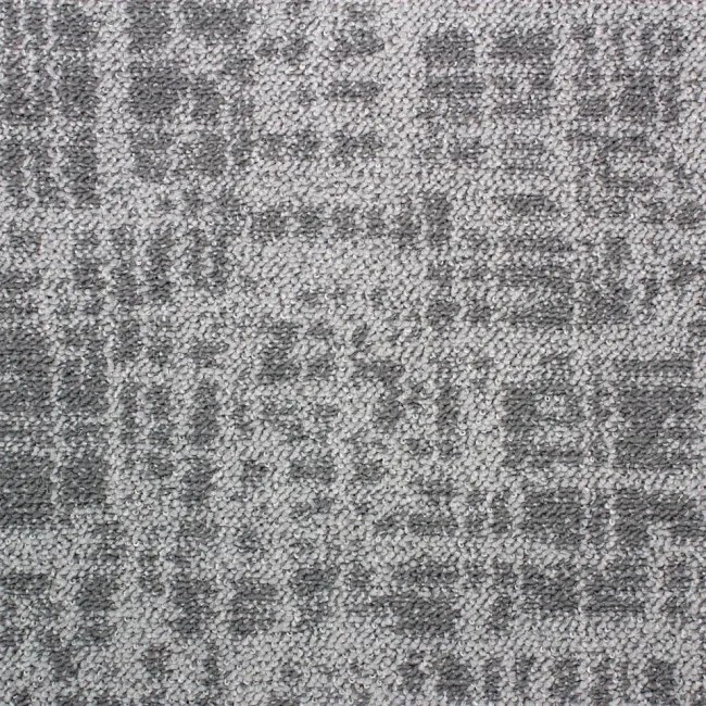 Metrážny koberec CROSS LINE sivý