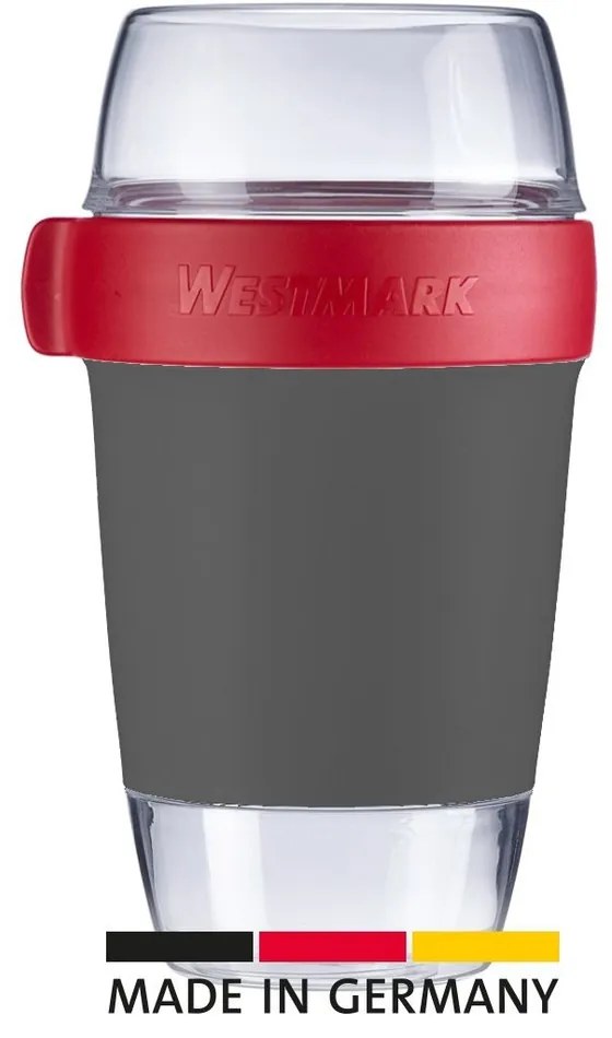 Westmark Trojdielna dóza na jedlo, 1150 ml, antracit