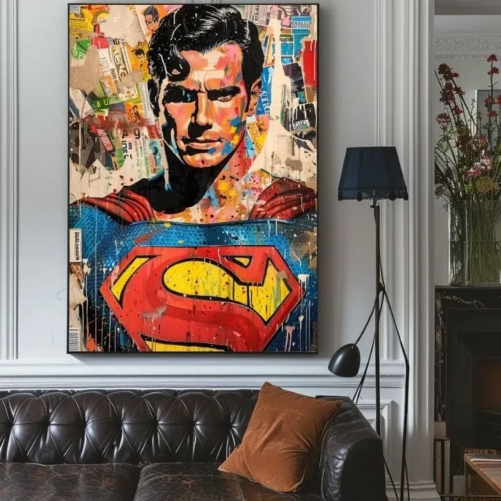 Obraz Superman: Pop ikona | Akrylové detaily