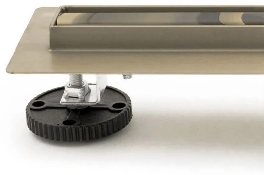 Lineárny odtokový žľab Rea Neo Slim Pro 50 cm II zlatý