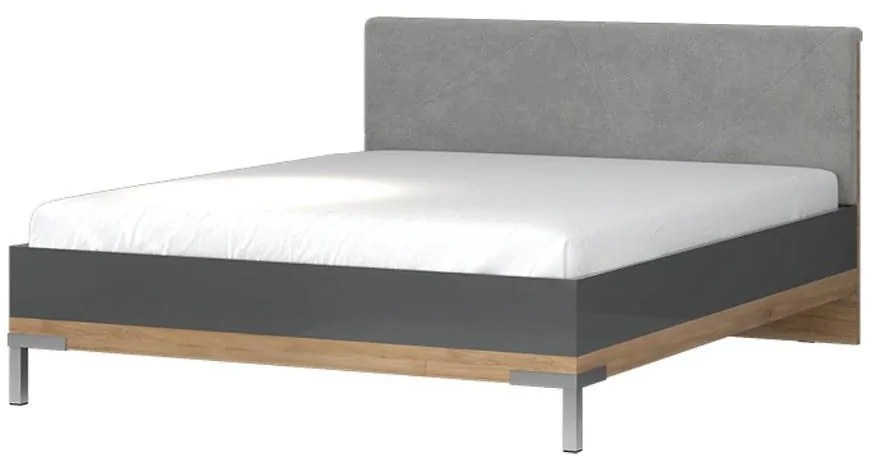 Posteľ 160 Onyx pacific walnut/anthracit