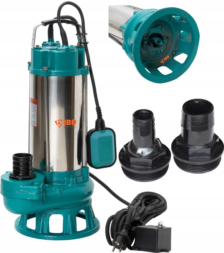 Ponorné Čerpadlo Na Čerpanie Odpadových Vôd V370 S Drvičom Ibo