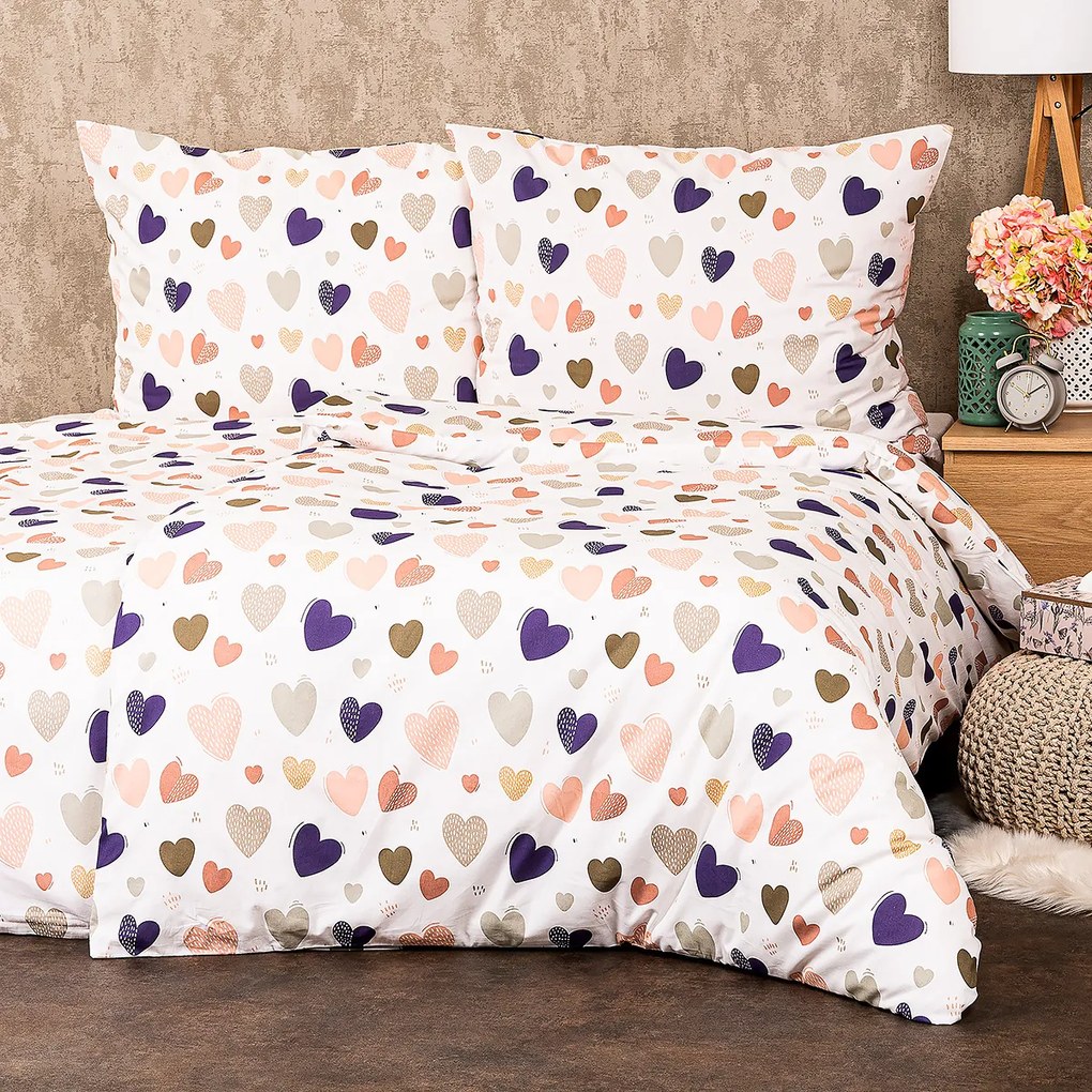 4Home Bavlnené obliečky Pastel love