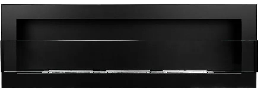 Biokrb 1200x400 zo sklom čierny štrukturálny