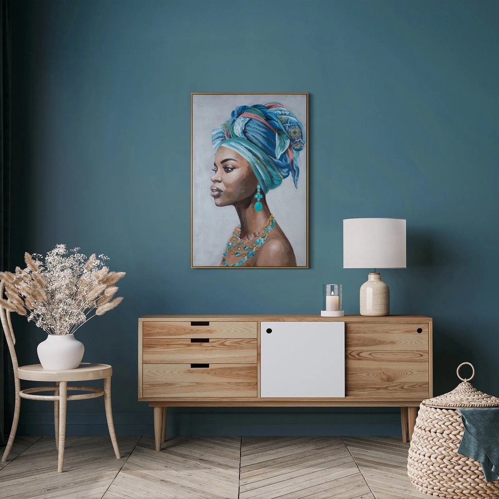 RUČNE MAĽOVANÝ OBRAZ 659 80X120 CM